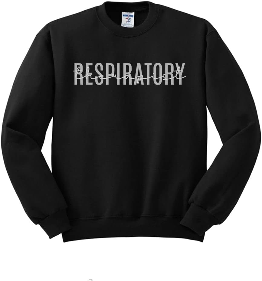 Respiratory Therapist Sweatshirt Unisex - Black