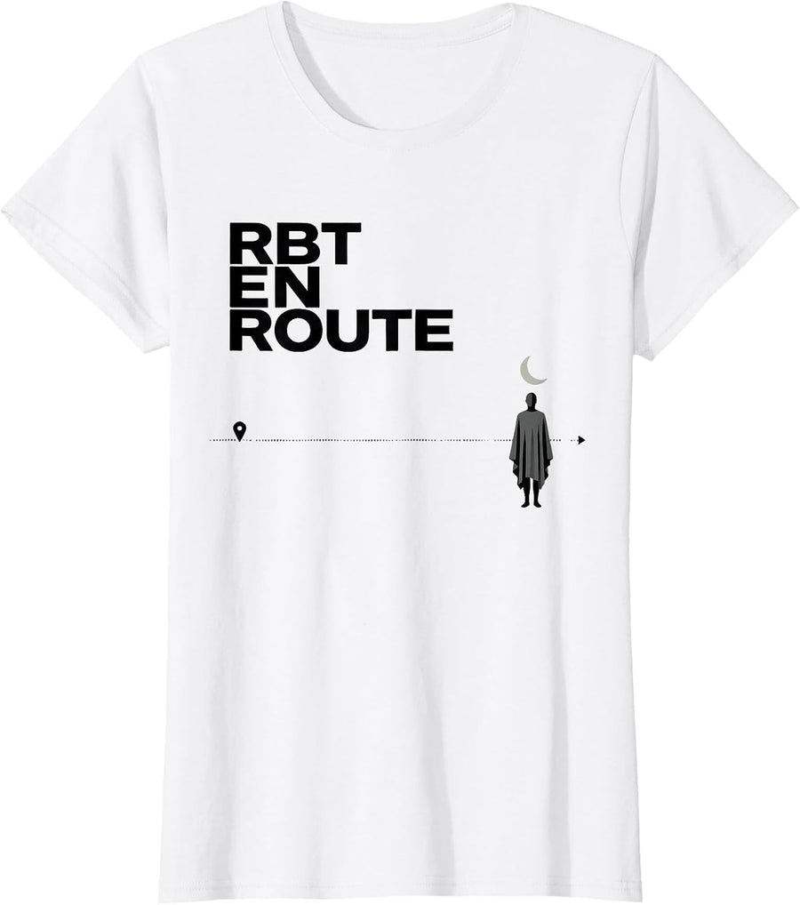 Women's RBT En Route Monochromatic Para Normal Activities T-Shirt - White