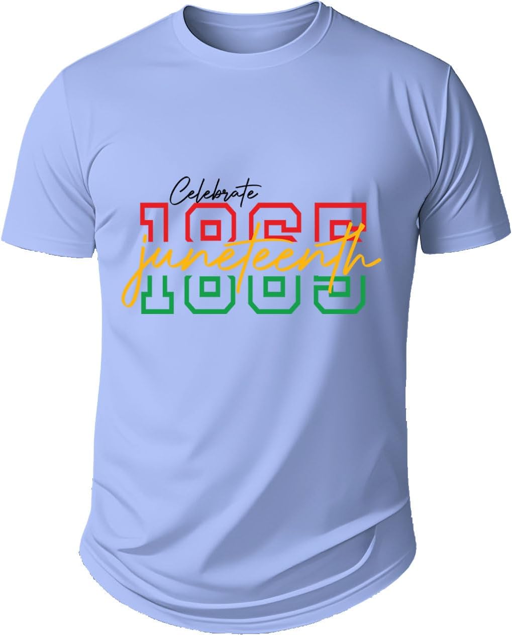 Juneteenth Shirt Women, Celebrate 1865 Juneteenth T-Shirts Women Man - Sky Blue