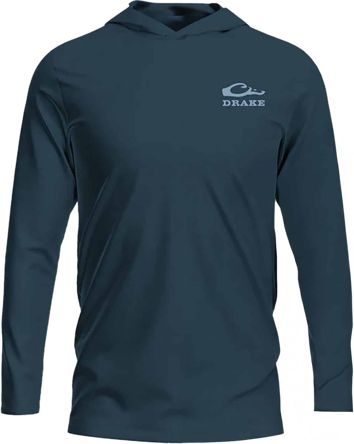 Drake Waterfowl Men's Long Sleeve Graphic Hoodie T-Shirt - Marsh Flight - Spellbound