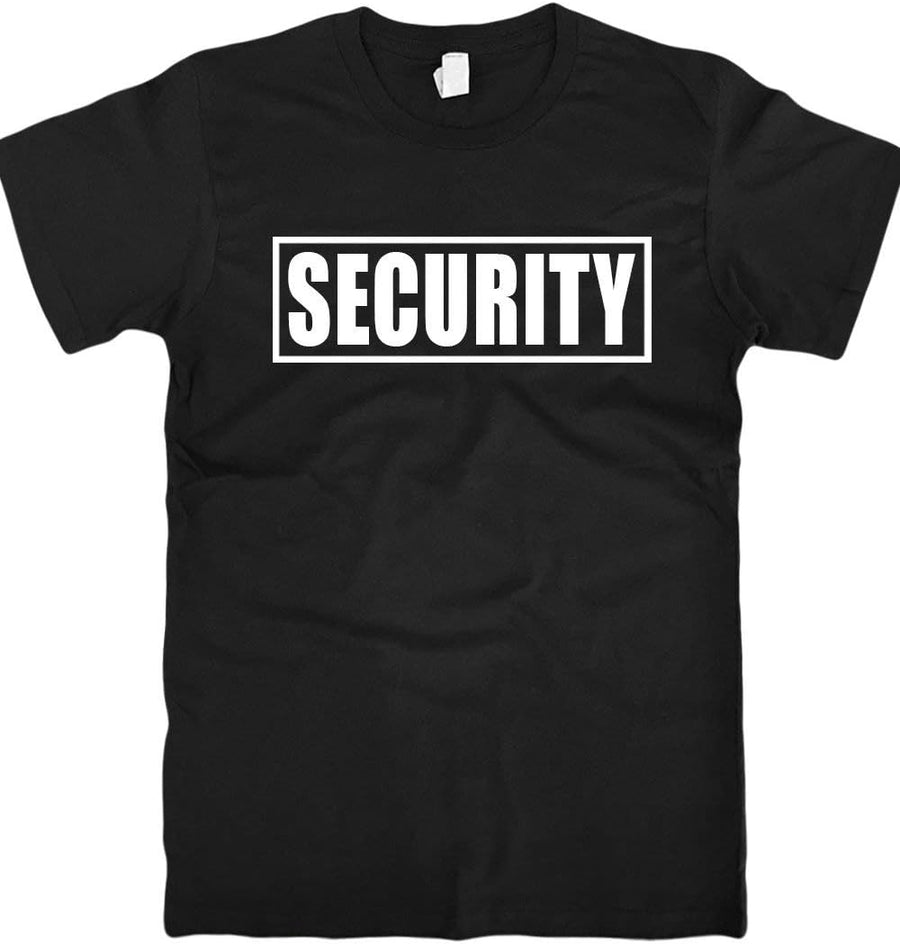 Circular Security 2 Side T-Shirt Ultra Soft Cotton, Unisex Security Shirt - Outline