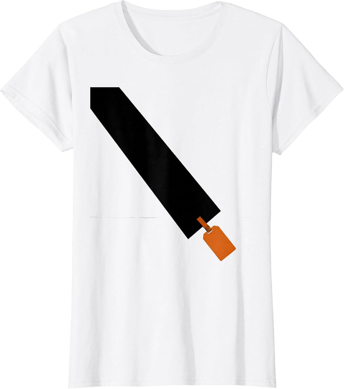 Diagonal Alert Badge Para Normal Activities SPED Teacher T-Shirt - White