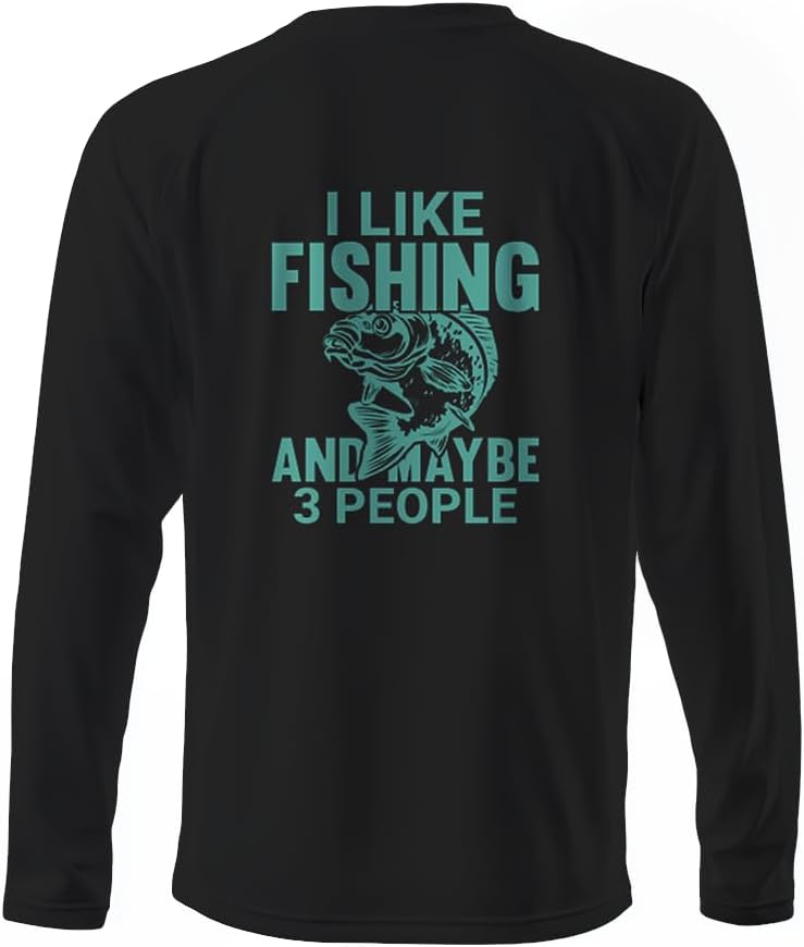 Fishing Shirts for Men Long Sleeve UPF 50+ Sun Protection T Shirts Lightweight Quick Dry Breathable Outdoor Fishing Gear -