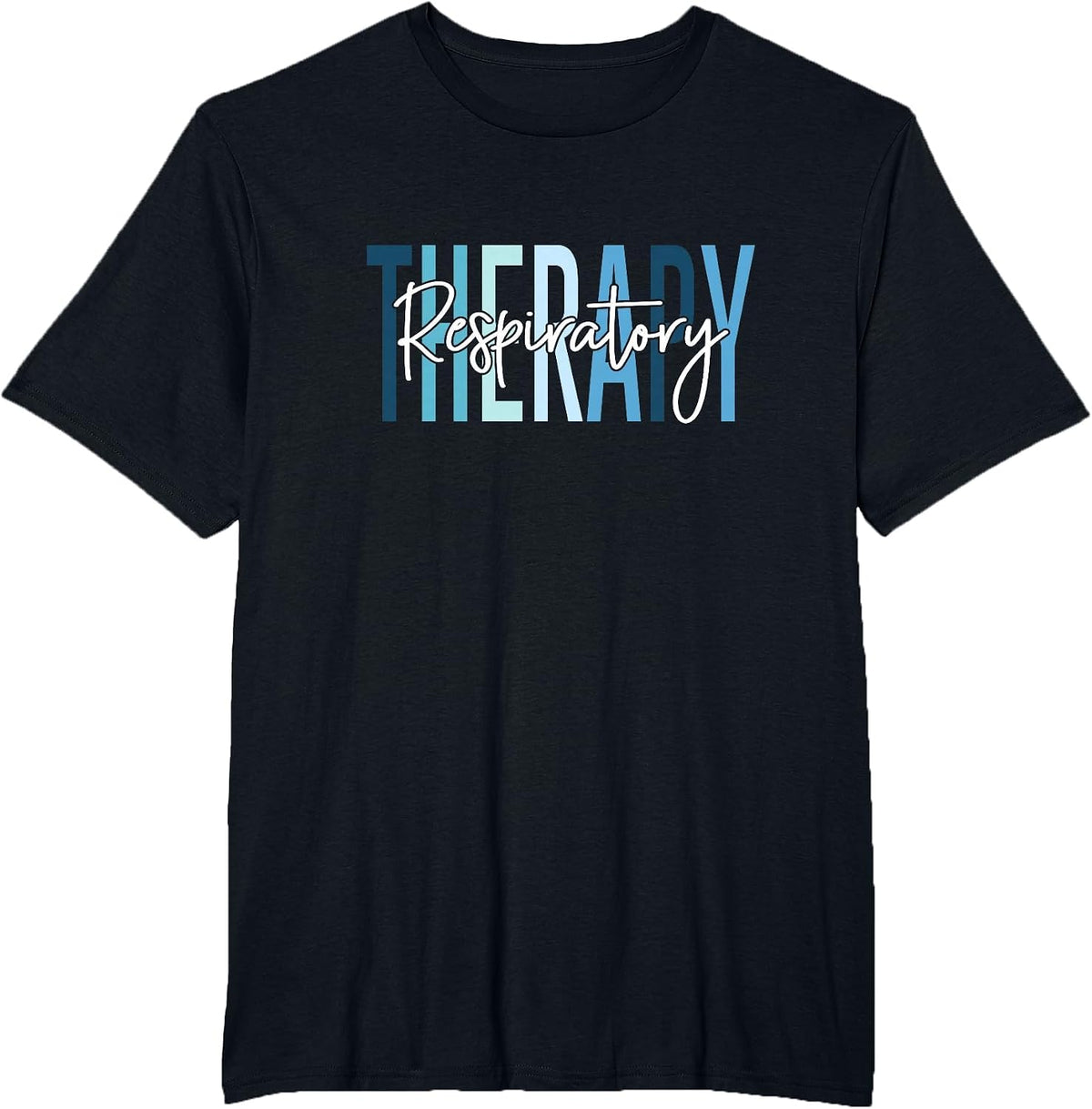 Respiratory Therapy Nurse Respiratory Therapist RT Nurse T-Shirt - Black