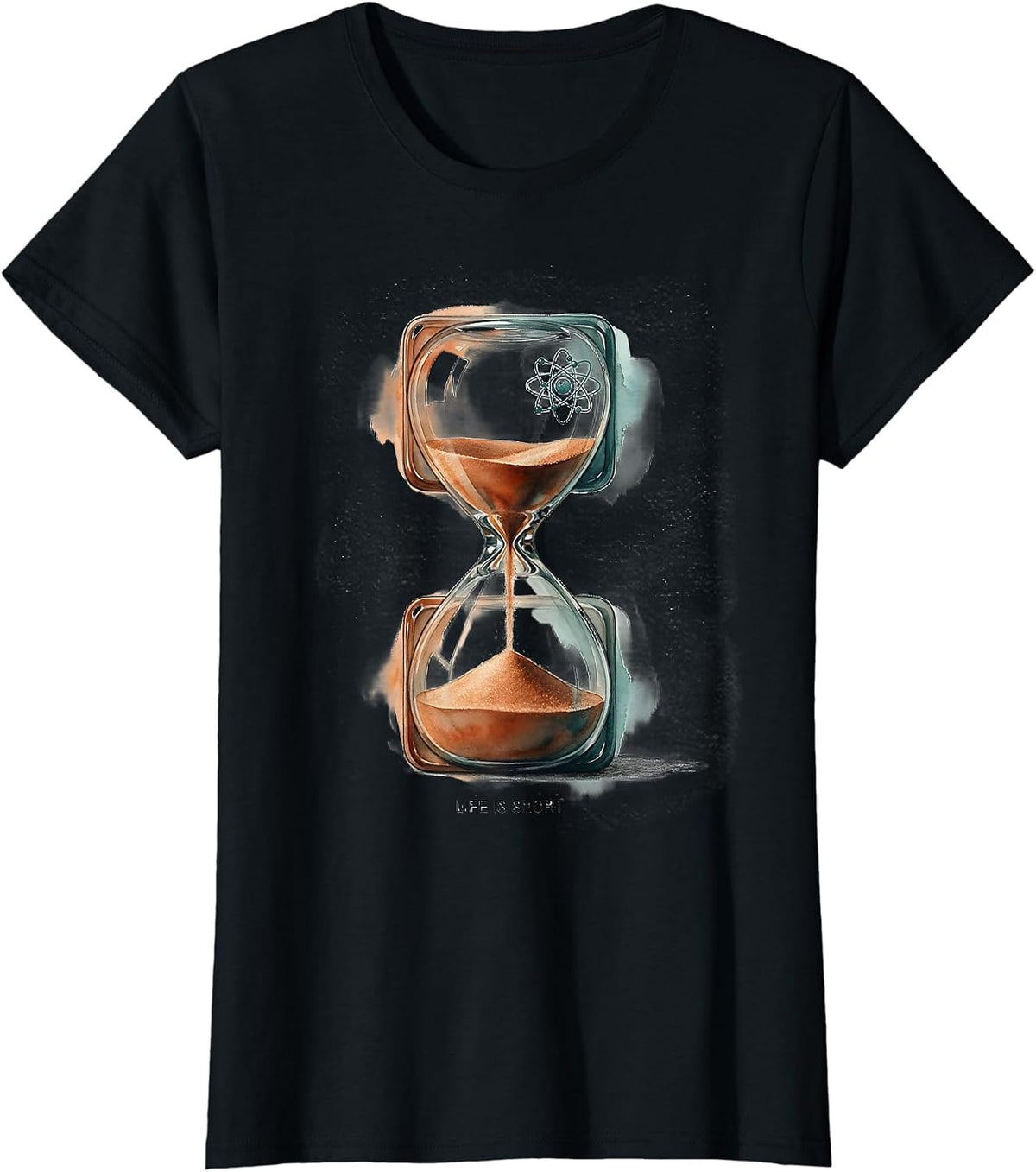 Li Fe Is Short Funny Periodic Table Chemistry Nerd Gift T-Shirt - Black