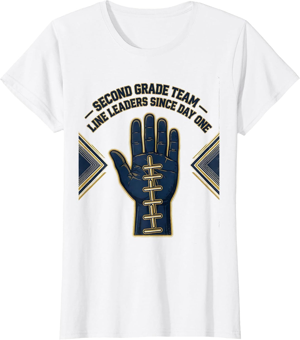 Women's Second Grade Team — Line Leaders Since Day One Teacher T-Shirt - White
