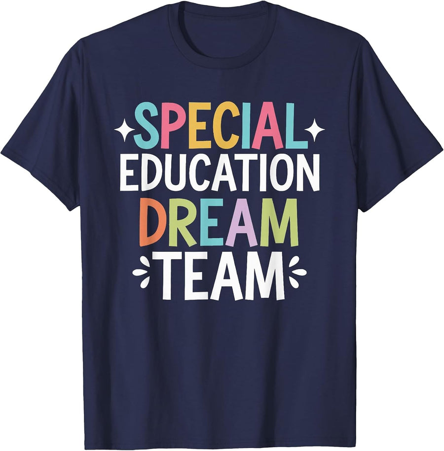 Special Education Dream Team T-Shirt - Navy Blue