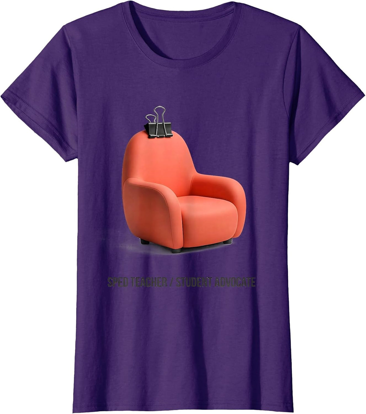 Women's SPED Teacher Student Advocate Special Education Autism T-Shirt - Purple