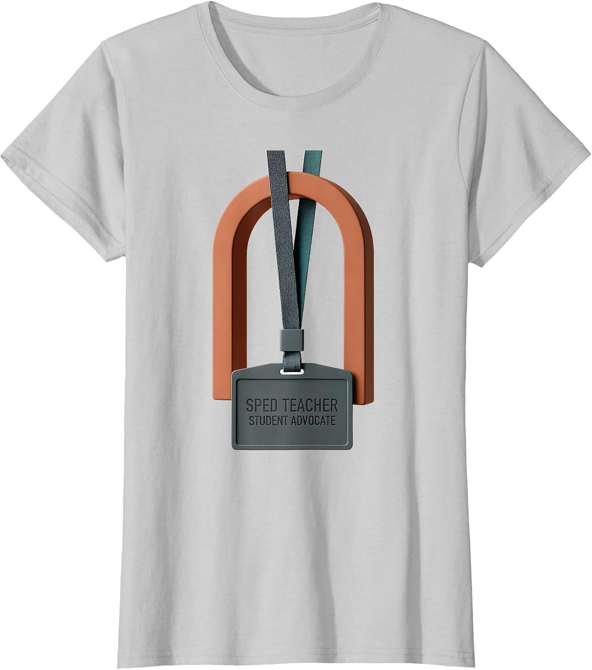 SPED Teacher Student Advocate Special Education Teacher T-Shirt - Silver Grey