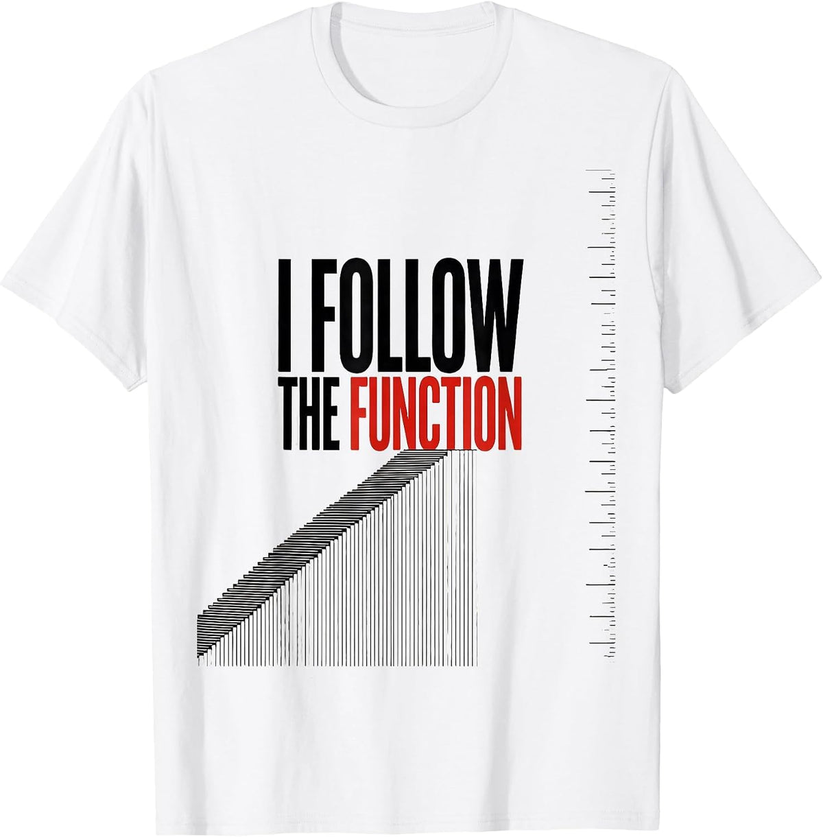 Men's I Follow The Function Minimalist ABA Behavior Analyst T-Shirt - White