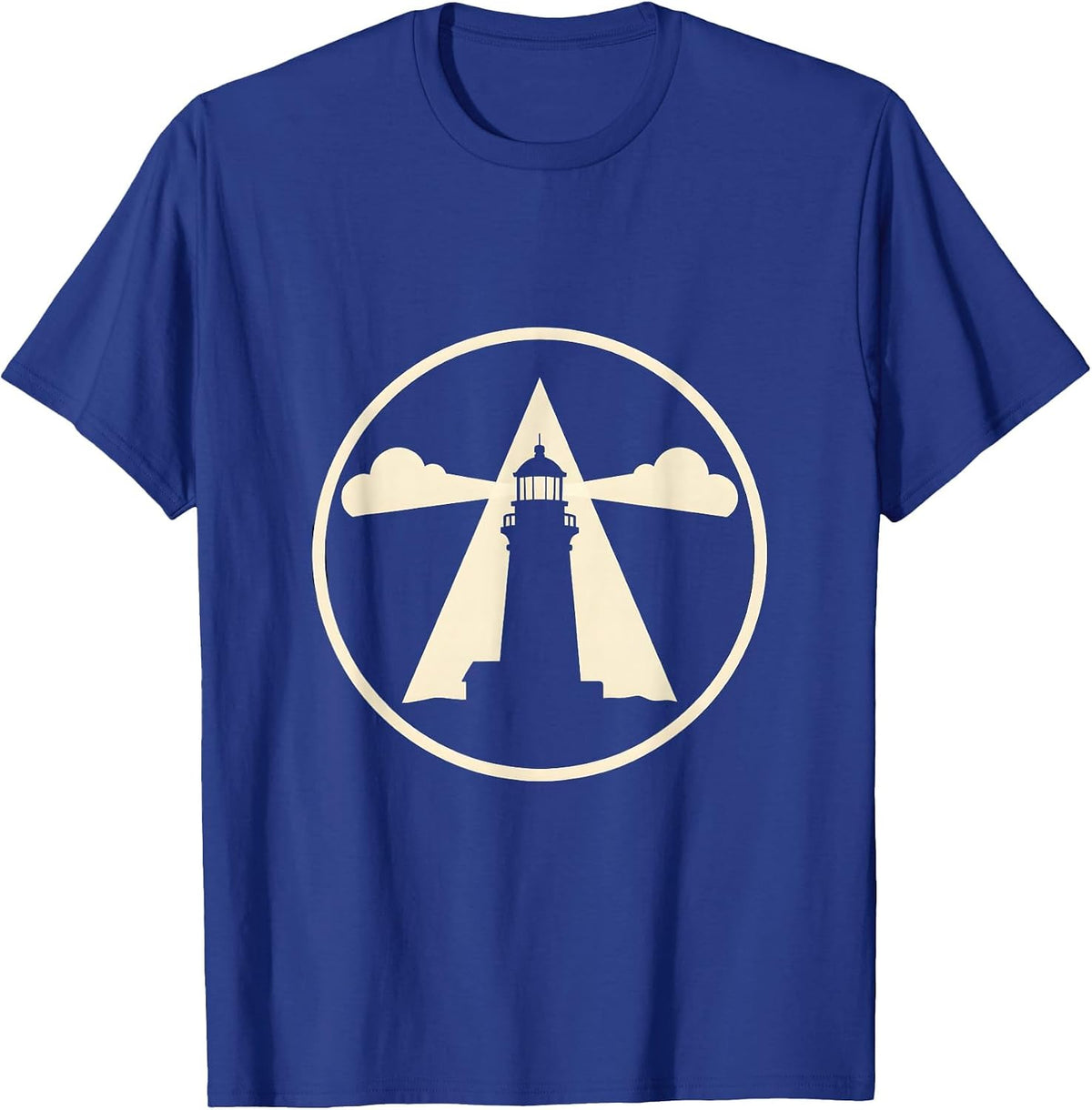 Special Education Teacher Lighthouse Storm Graphic T-Shirt - Royal Blue
