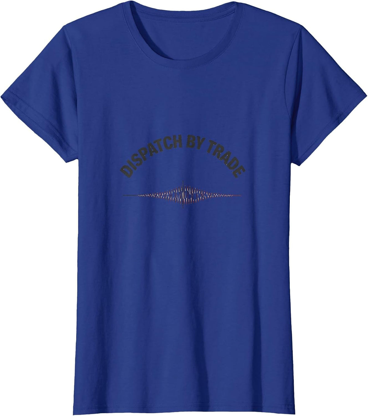 Women's Dispatch By Trade Minimalist EMS Paramedic EMT Gift T-Shirt - Royal Blue