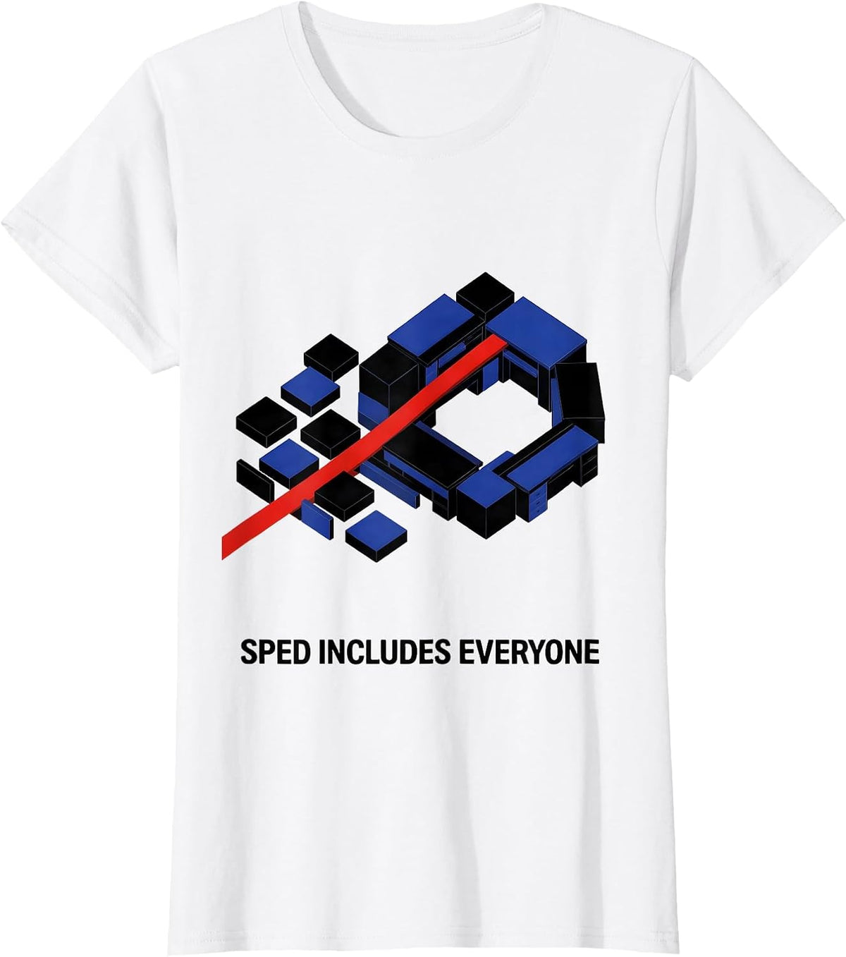 SPED Includes Everyone Special Education Teacher Autism T-Shirt - White