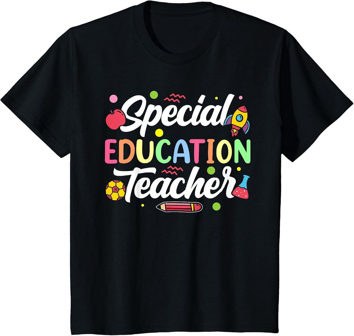 Special Education Teacher Special Education Profession T-Shirt - Black
