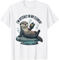 I'm Otterly In My Element Cute Otter Lover Humor Gift T-Shirt - White