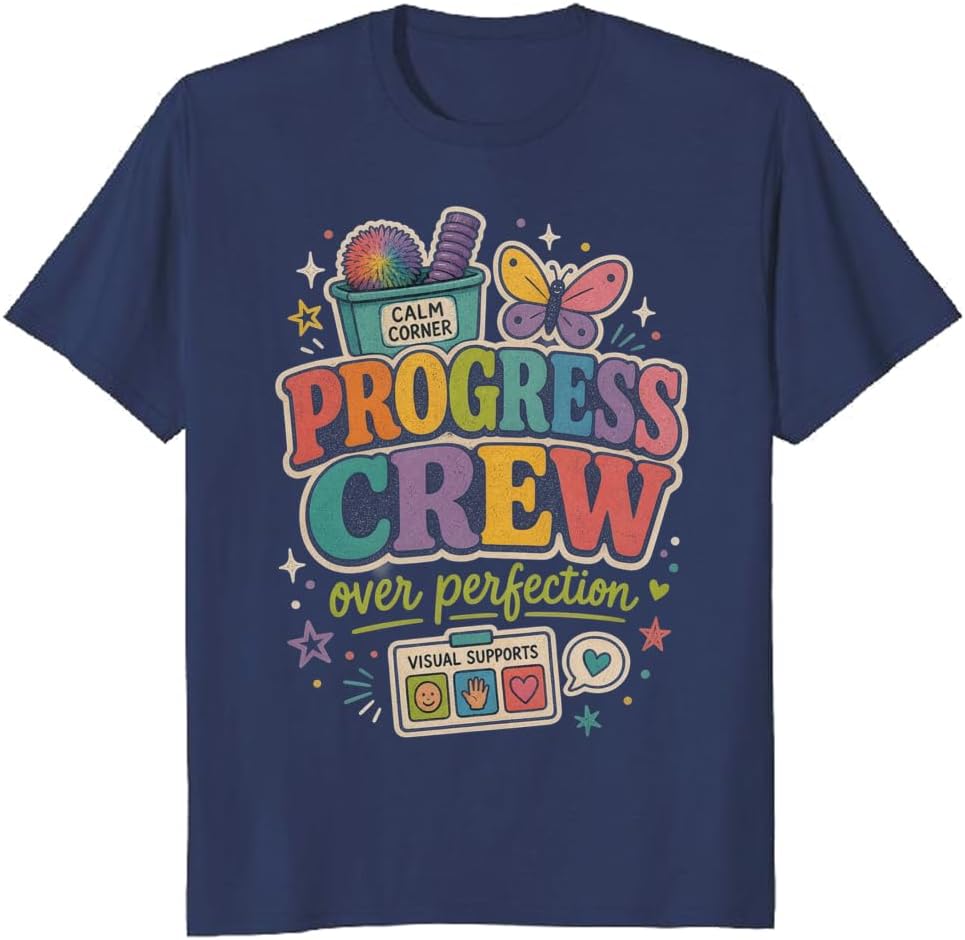 Special Education Support Staff T-Shirt Prompt Model Grid Tee - S10