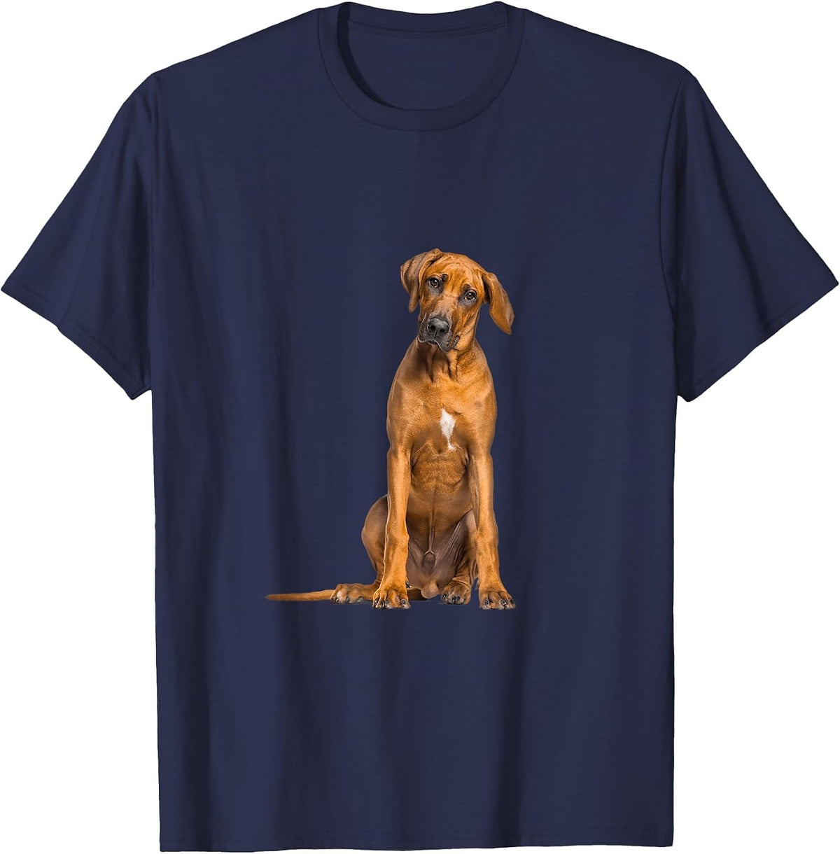 Rhodesian Ridgeback T-Shirt - Navy Blue