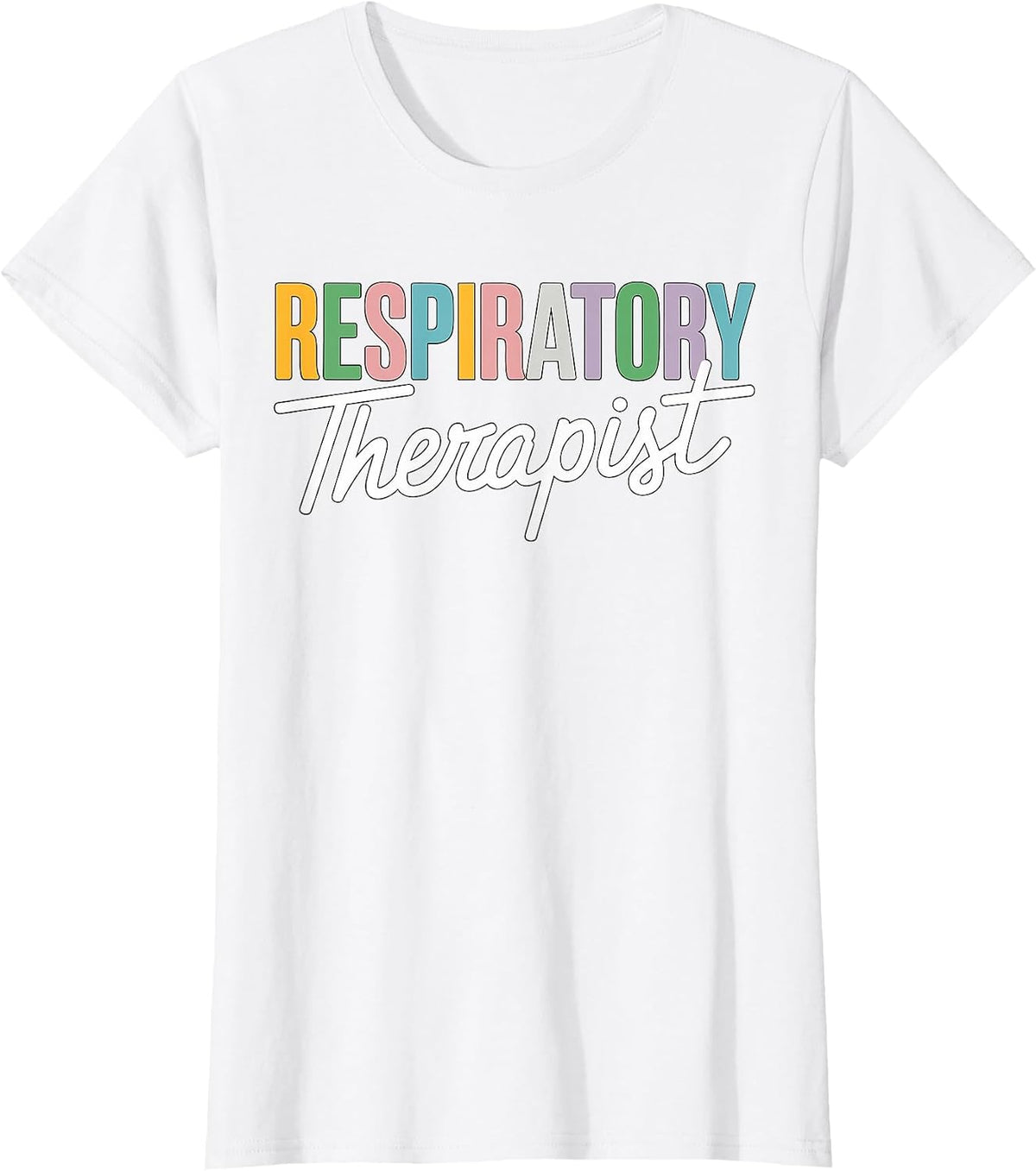 Respiratory Therapist RT Therapy T-Shirt - White