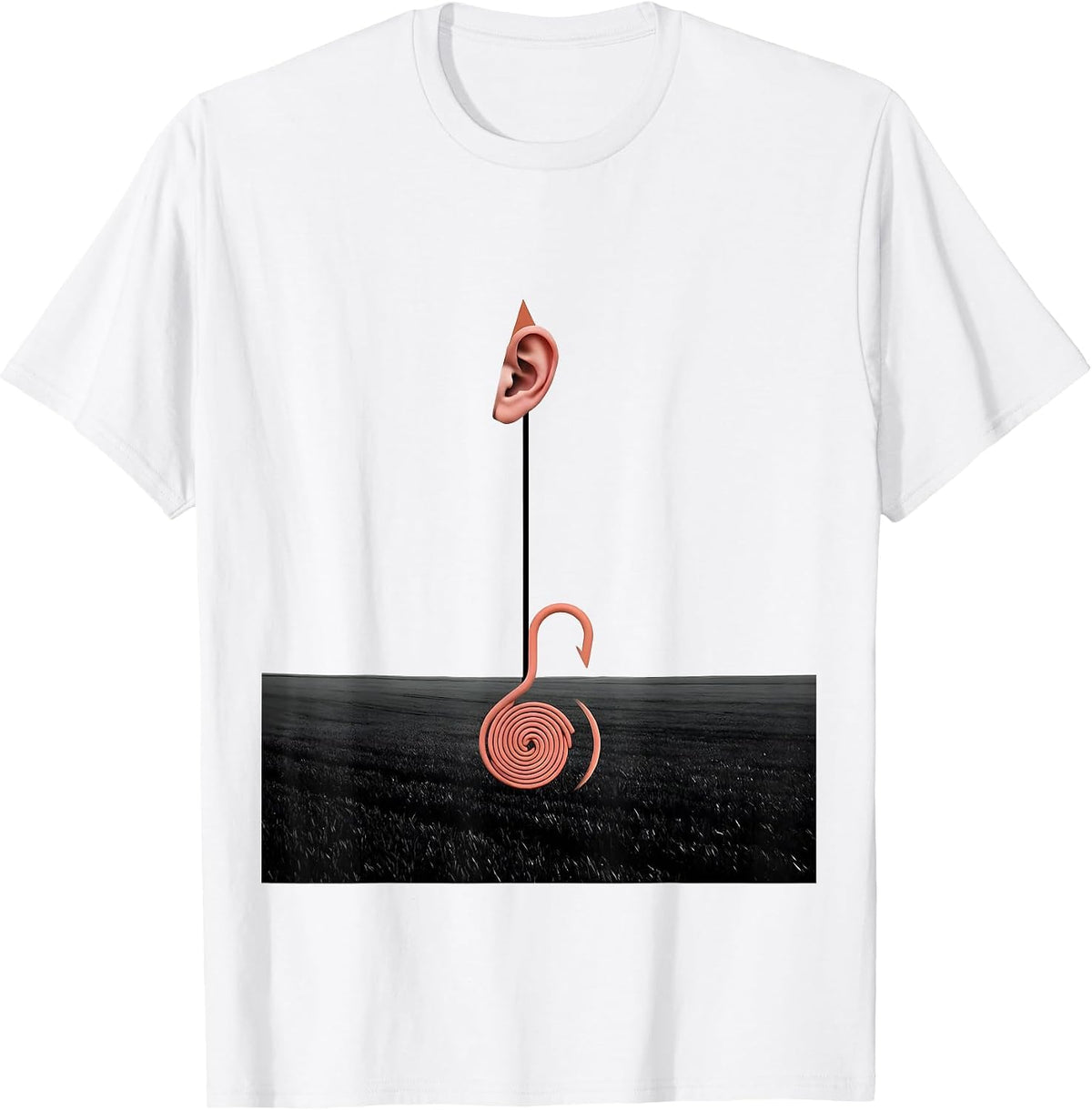 Men's Pig Lover Minimalist Halloween Costume Novelty T-Shirt - White
