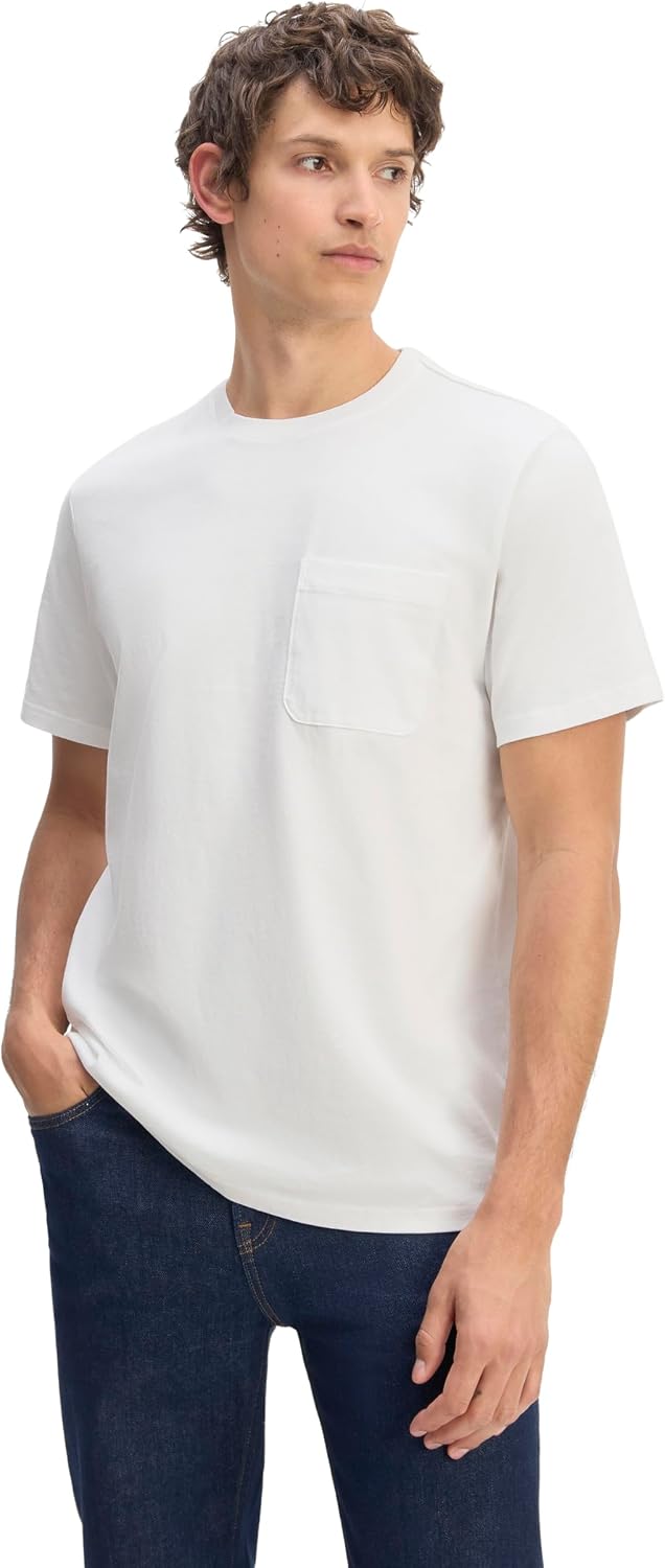 Everlane Men's Men's Premium-Weight Cotton Pocket Tee - Baby Pink