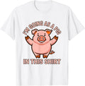 Men's I’m Going As A Pig In This Shirt Funny Pig Lover Halloween T-Shirt - White