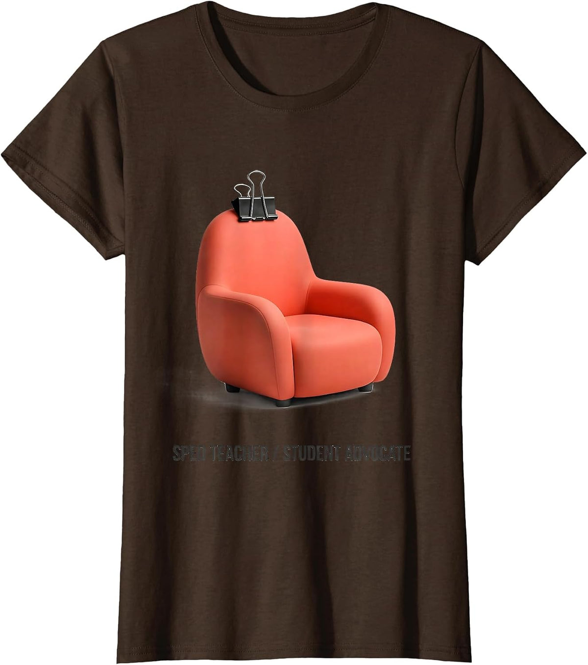 Women's SPED Teacher Student Advocate Special Education Autism T-Shirt - Brown