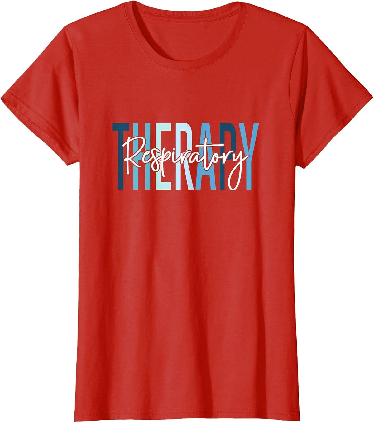 Respiratory Therapy Nurse Respiratory Therapist RT Nurse T-Shirt - Red