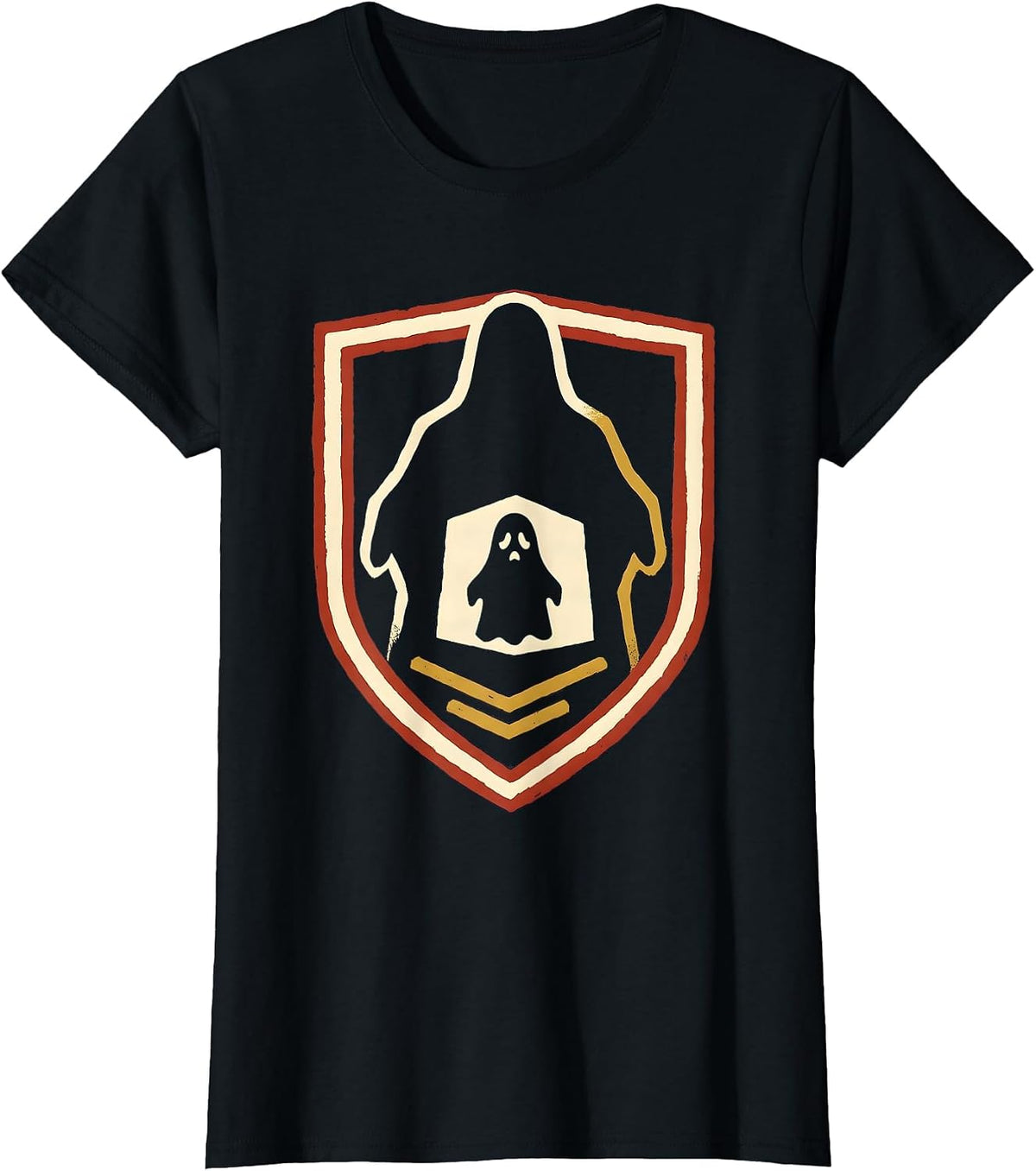 Sealed Ghost Shield Badge Para Normal Activities T-Shirt - Black