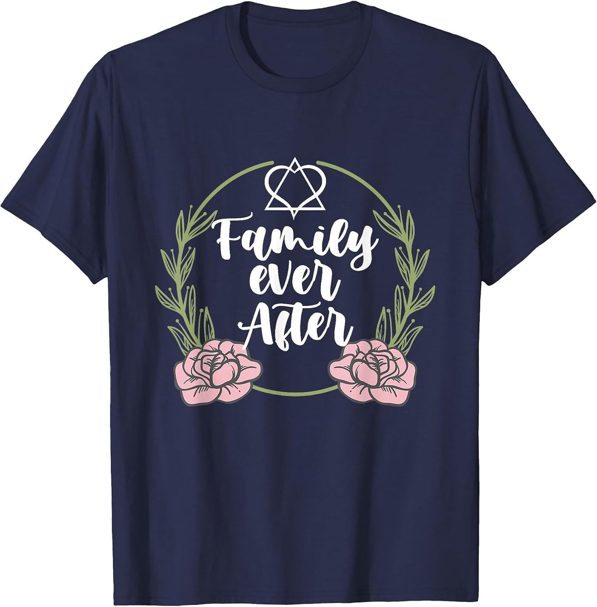 Adoption Announcement Day Proud Family T-Shirt - Navy Blue