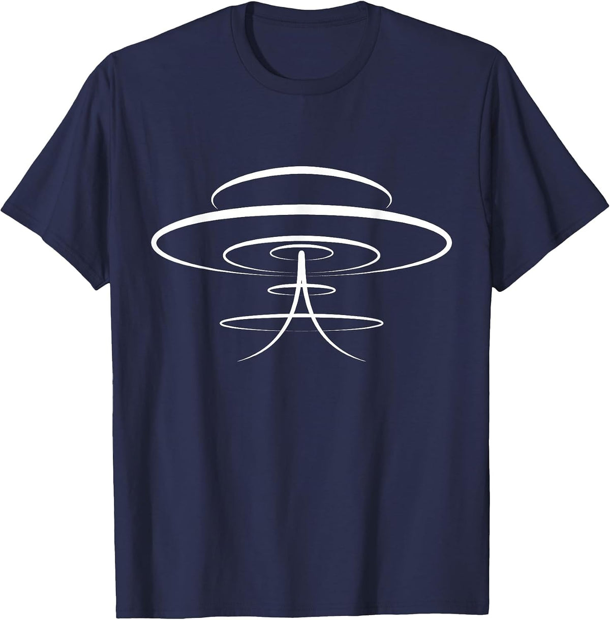 Nuclear Fission Atomic Physicist Particle Physicist Atomic Bomb T-Shirt - Navy Blue