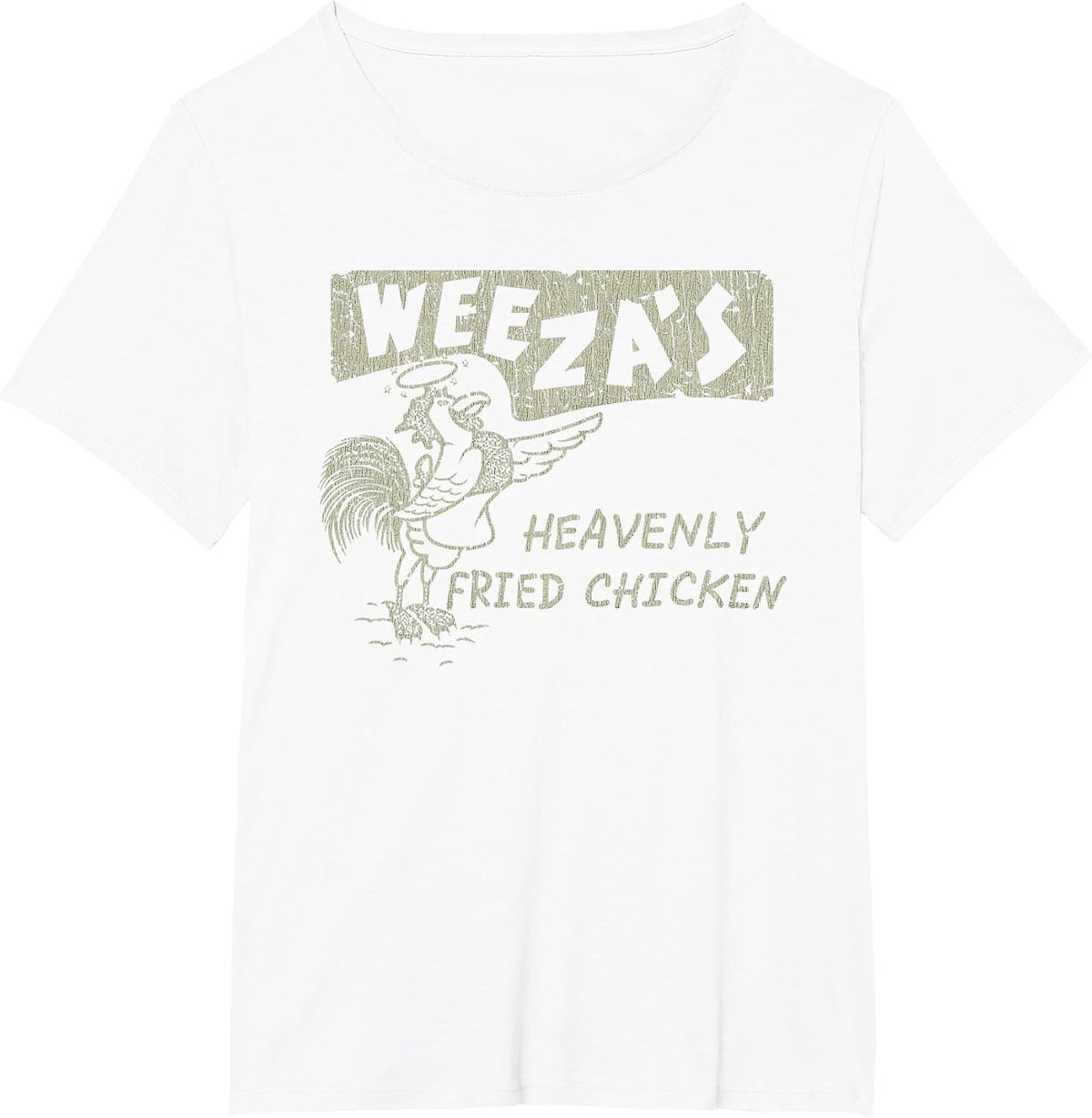 Vintage Weeza’s Heaven Rooster Fried Chicken 2001 T-Shirt - White