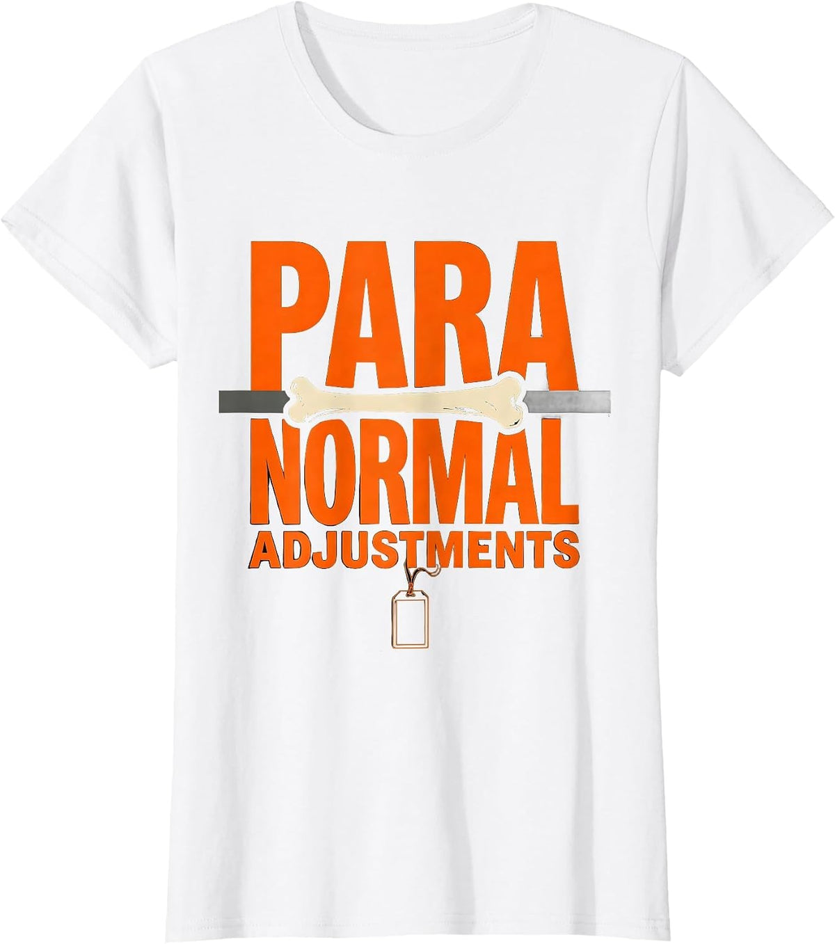 Women's Para Normal Adjustments Ghost Sped Para Teacher Halloween T-Shirt - White