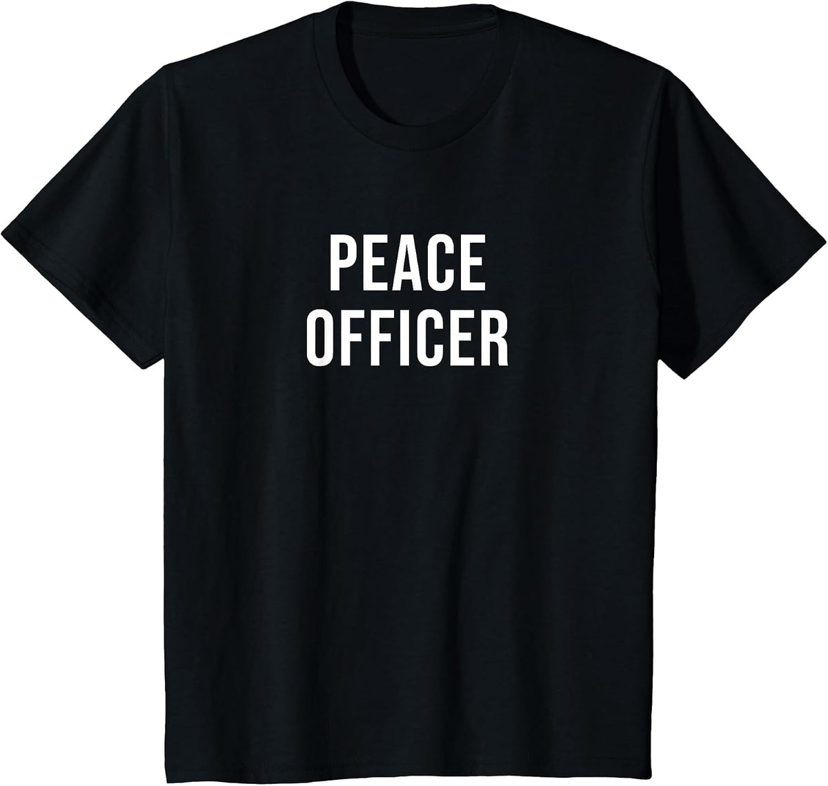 Peace Officer T-Shirt - Black