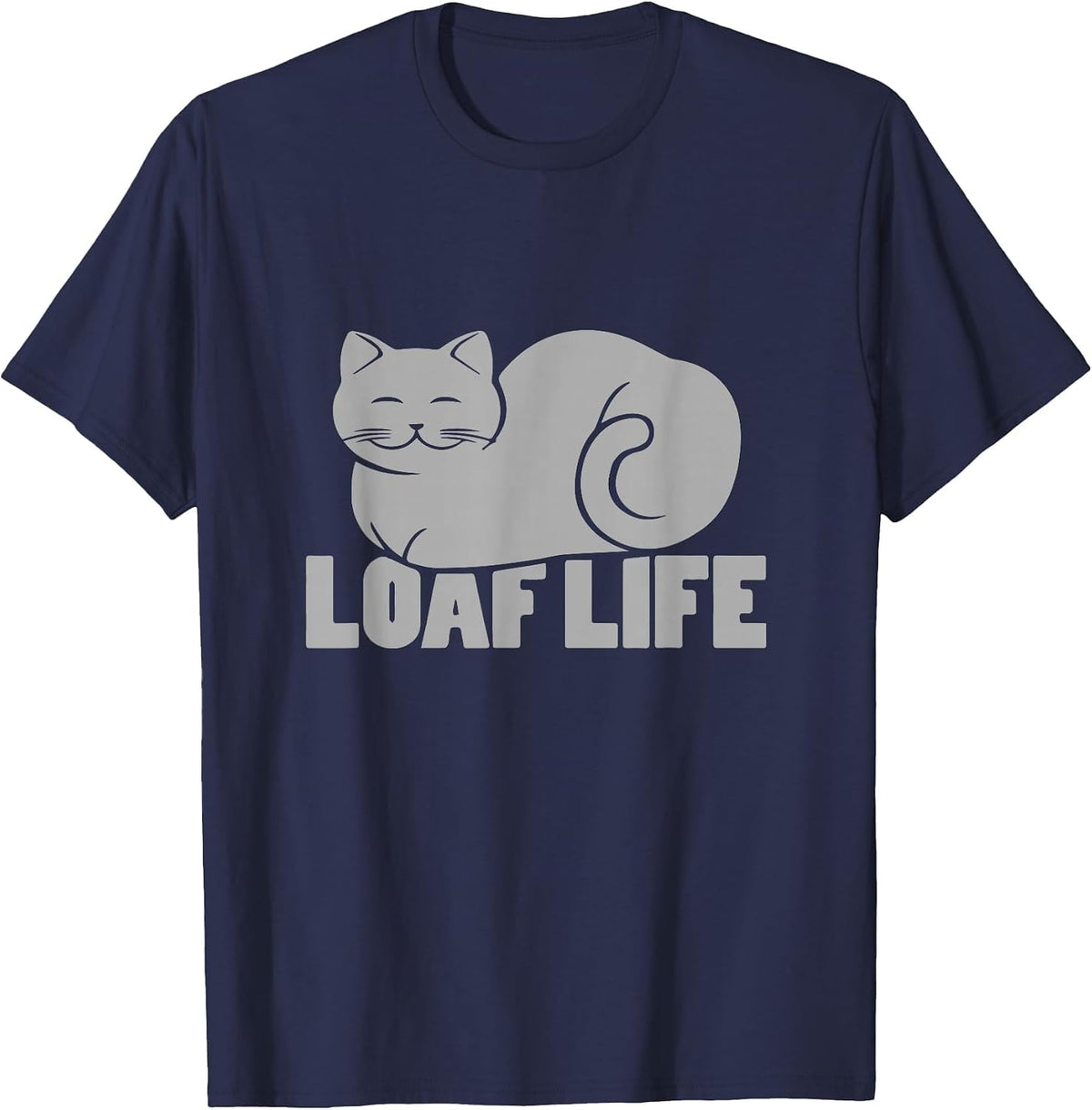 Loaf Life Loaves of Cats Cat Lovers Shirt T-Shirt - Navy Blue