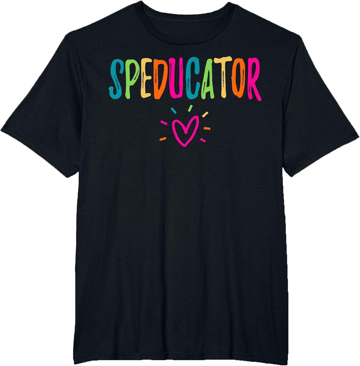 Speducator - Special Education Teacher SPED T-Shirt - Black