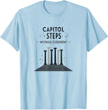Capitol Steps Witness Ceremony Inauguration Design T-Shirt - Baby Blue