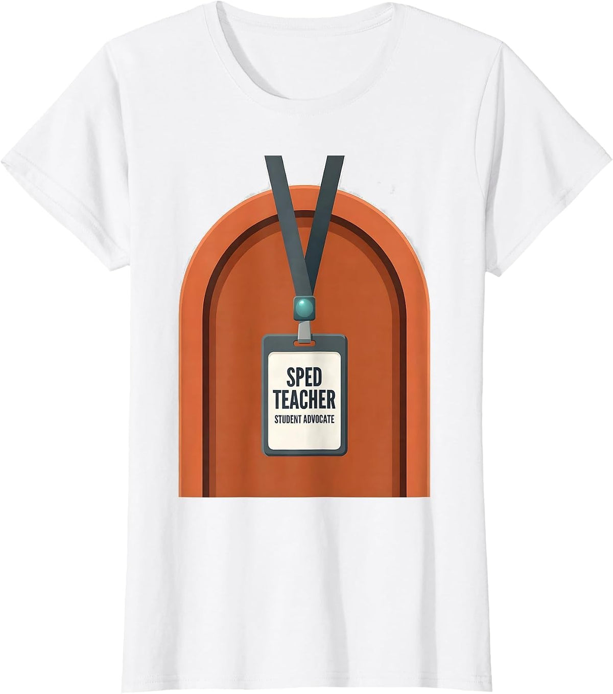Women's SPED Teacher Student Advocate Special Education Teacher T-Shirt - White