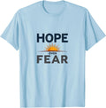 Hope Over Fear Inauguration Design T-Shirt - Baby Blue