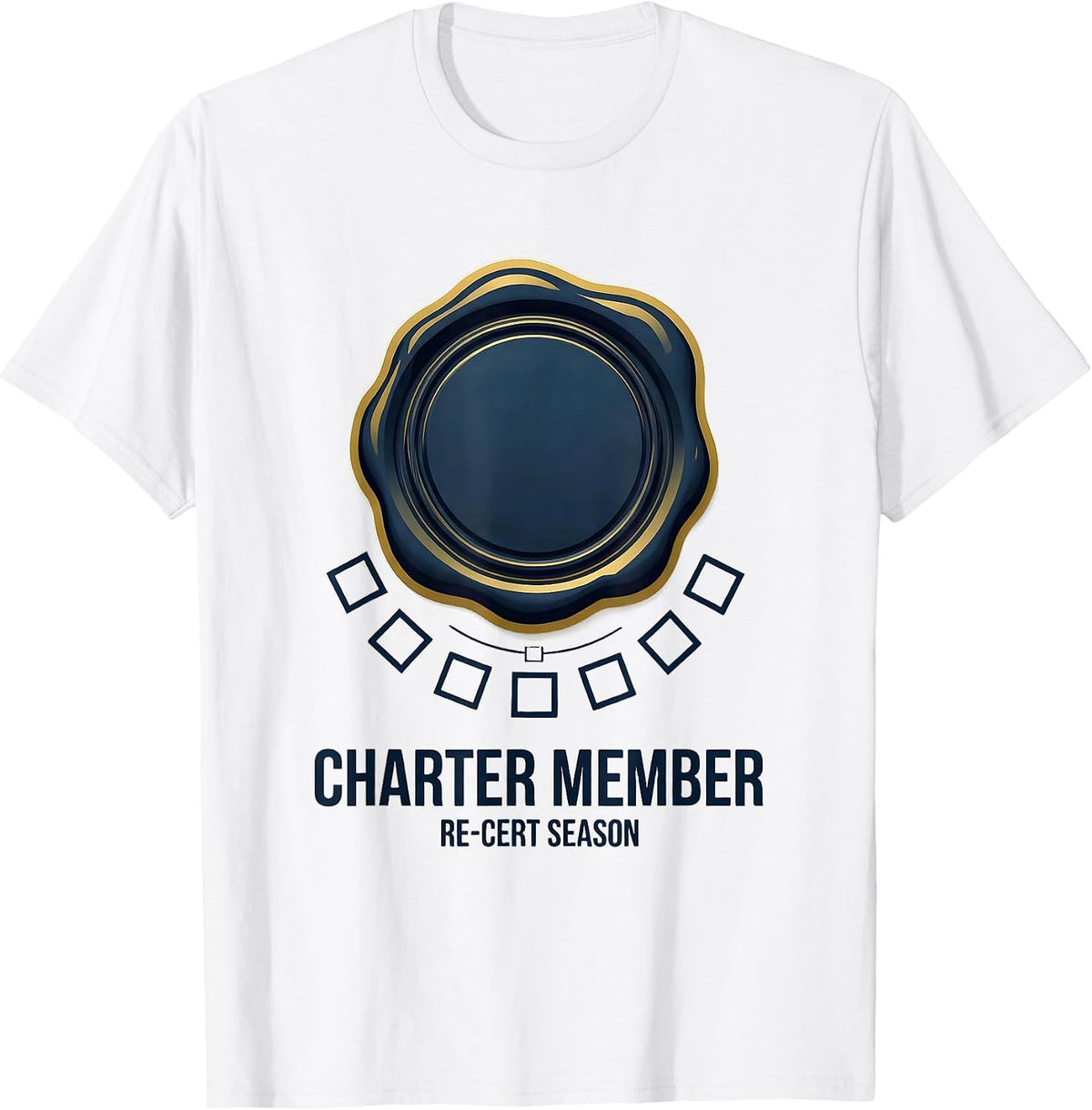 Men's Charter Member Re-Cert Season Special Education Teacher T-Shirt - White