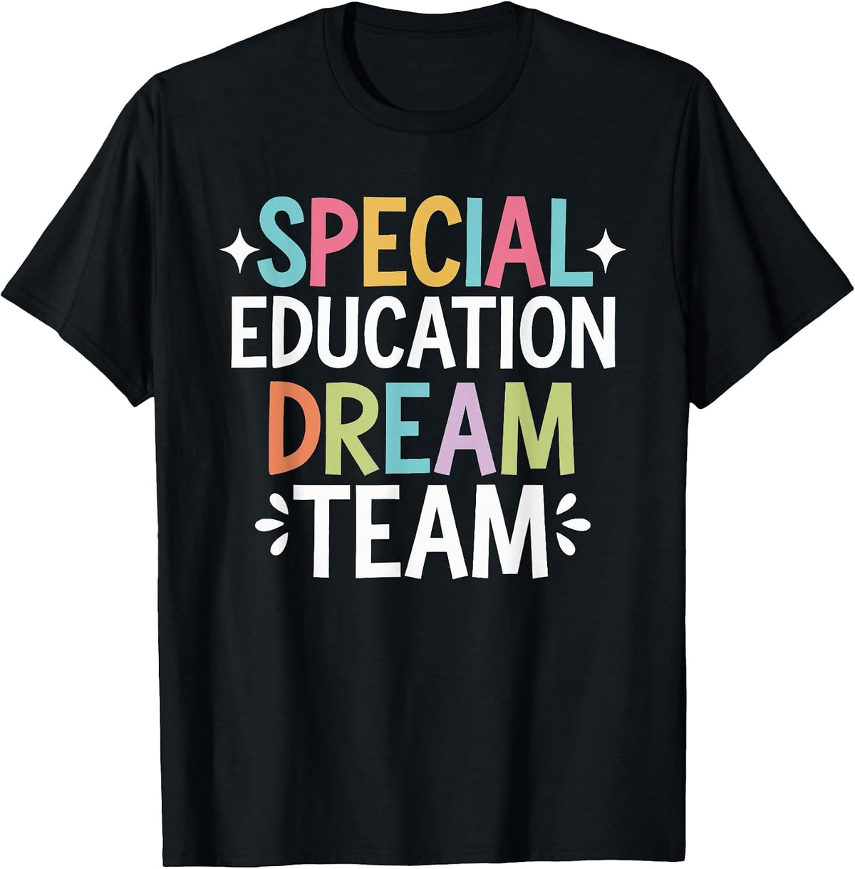 Special Education Dream Team T-Shirt - Black