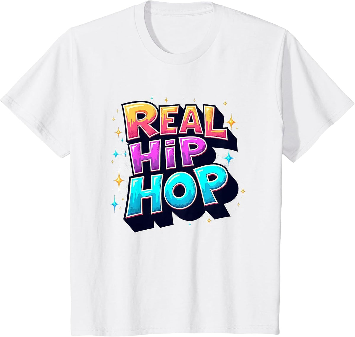 Mademark Hip Hop Culture T-Shirt - White-real Hip Hop Colorful Graffiti Style Urban Music