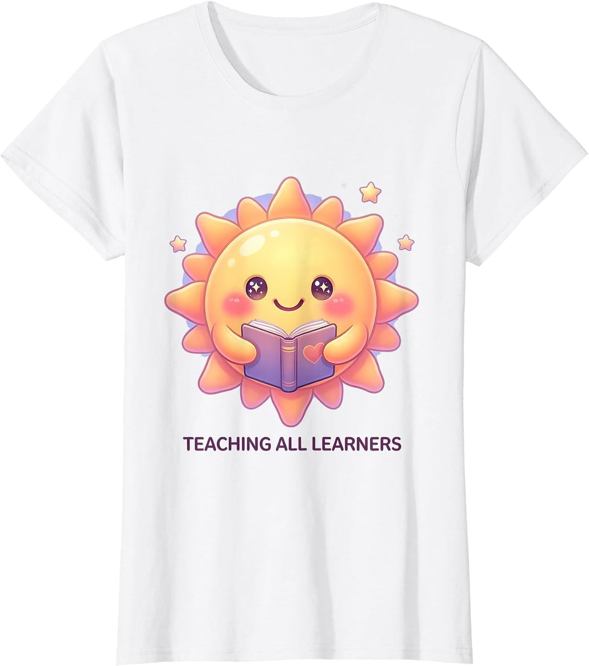Teaching All Learners Special Education Teacher Design T-Shirt - White