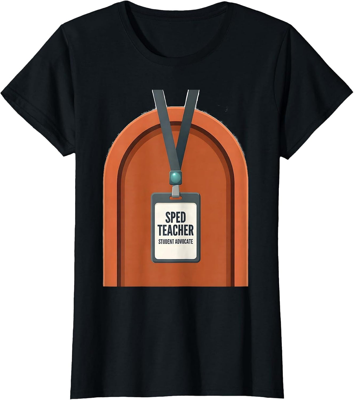 Women's SPED Teacher Student Advocate Special Education Teacher T-Shirt - Black