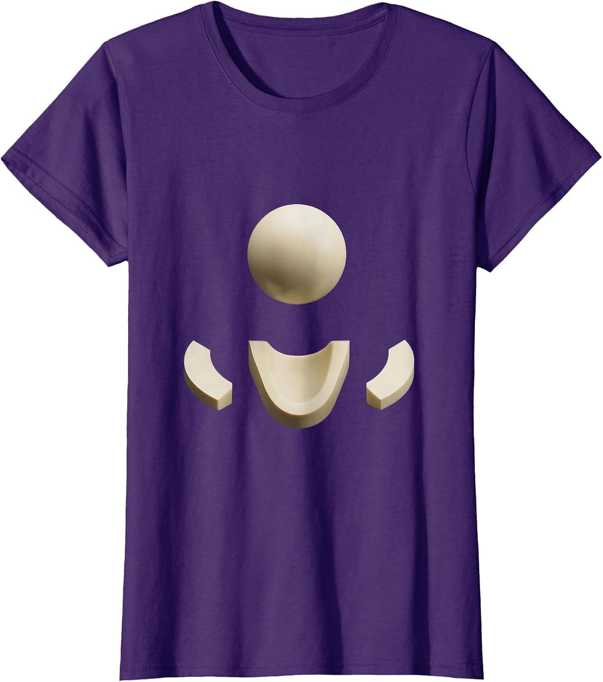 Women's Shoulder Joint Exploded Diagram Physical Therapy T-Shirt - Purple