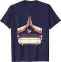 Labor and Delivery Nurse High Five Bassinet Gift T-Shirt - Navy Blue
