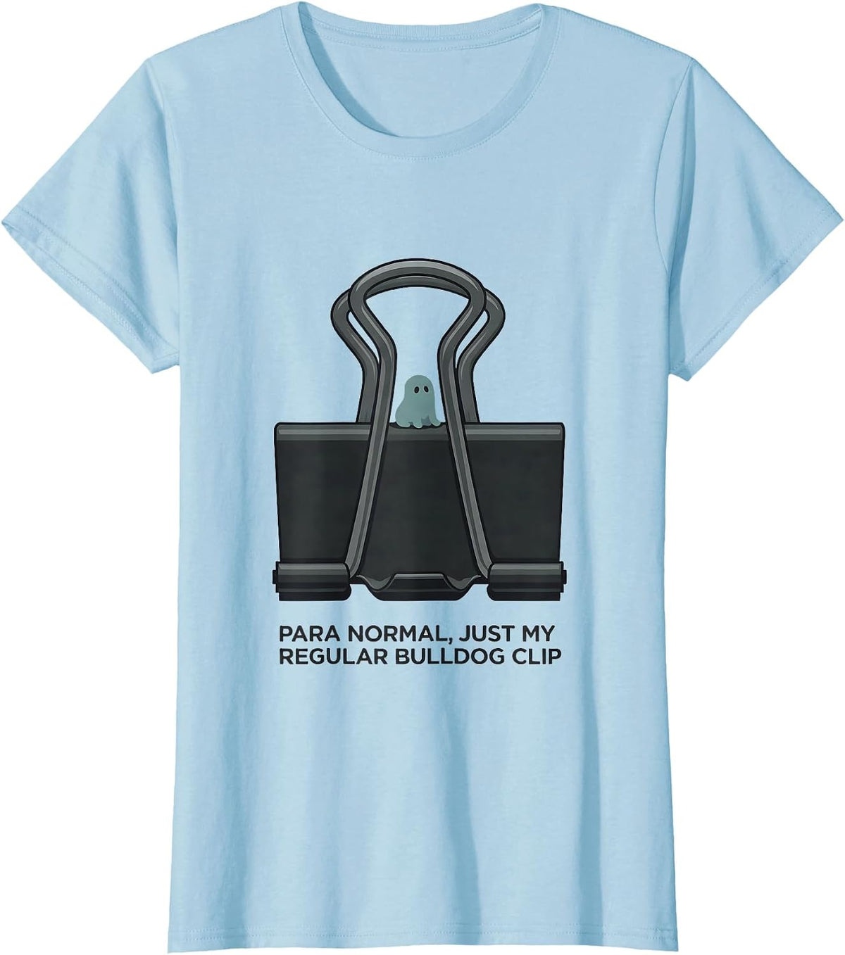 Para Normal Just My Regular Bulldog Clip Para Pro Halloween T-Shirt - Baby Blue