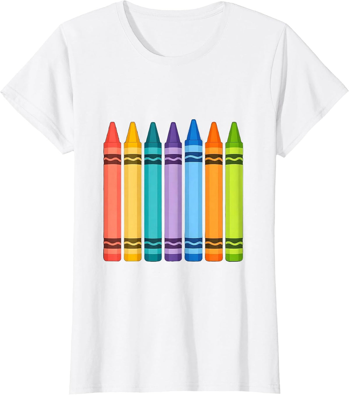 2nd Grade Crayon Squad Back to School T-Shirt - White