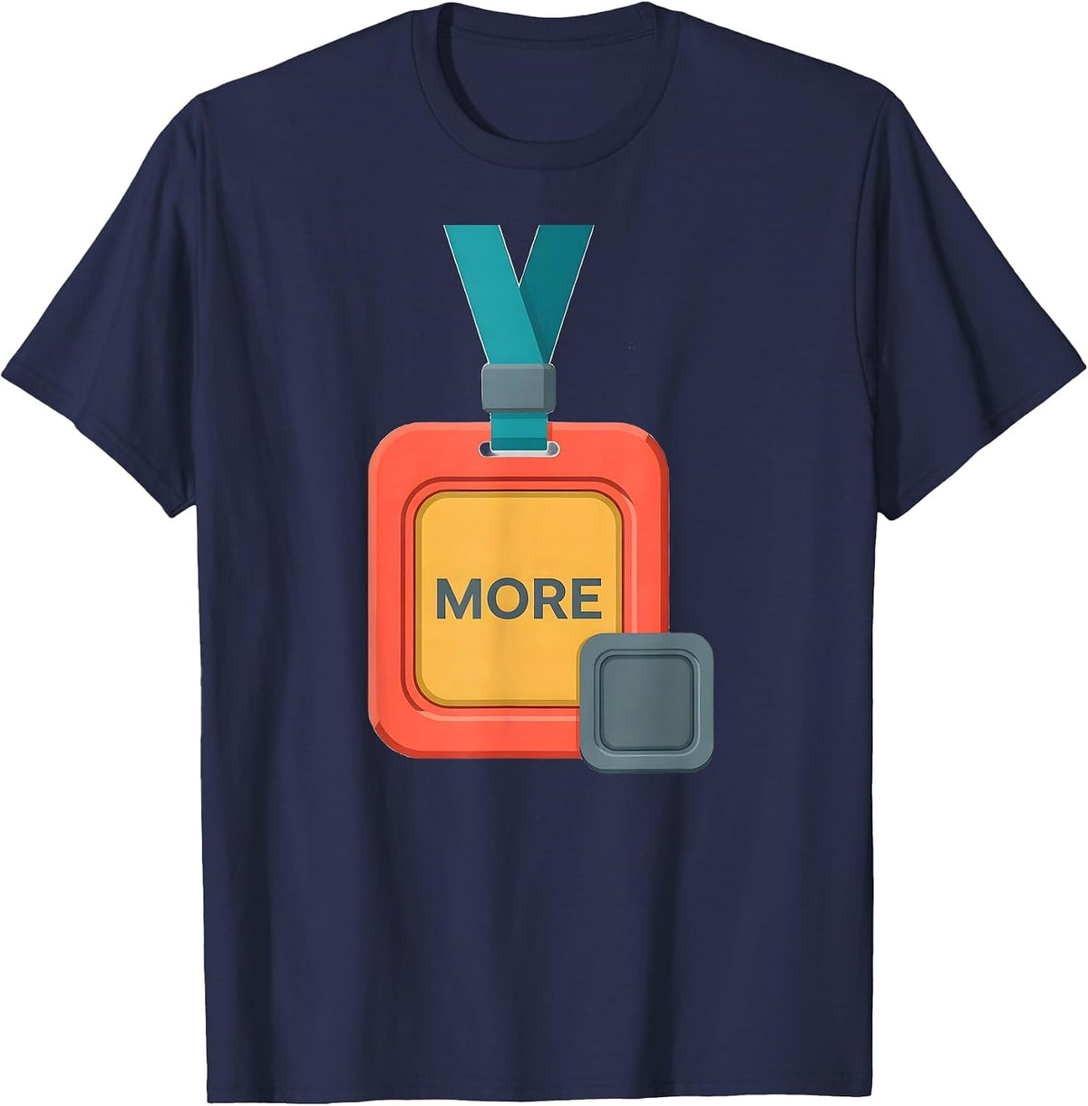 More AAC Speech Therapy SLP SPED Teacher Advocacy T-Shirt - Navy Blue