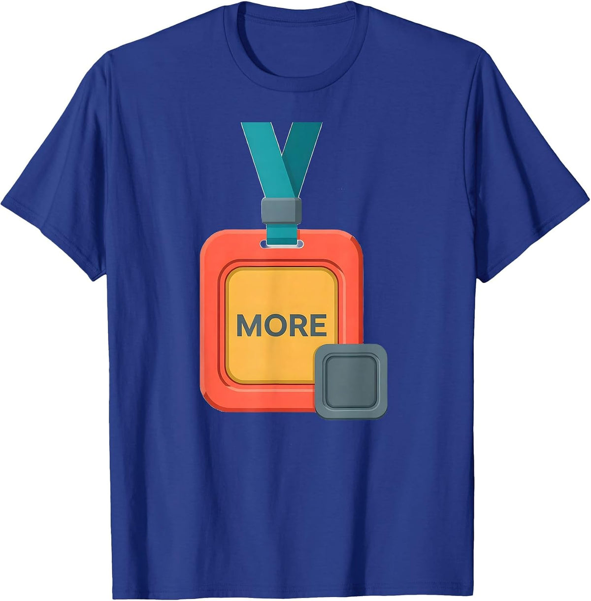 More AAC Speech Therapy SLP SPED Teacher Advocacy T-Shirt - Royal Blue