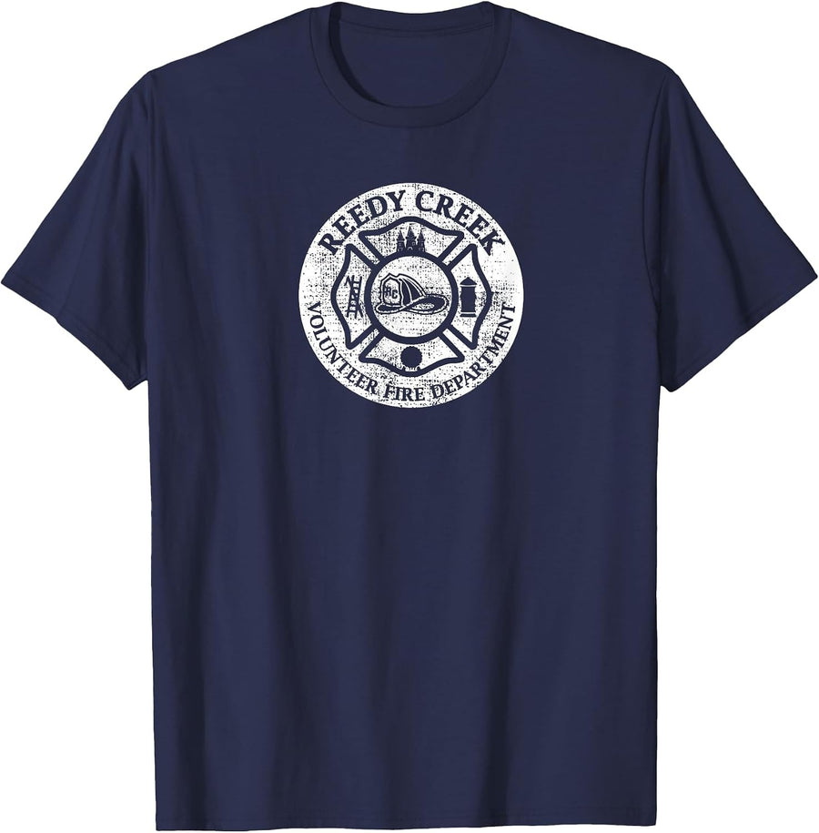 Reedy Creek Volunteer Fire Department T-Shirt - Navy Blue